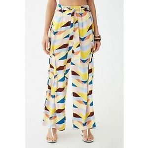 ❤5 for $25❤ Forever 21 high waist multicolor palazzo pants
